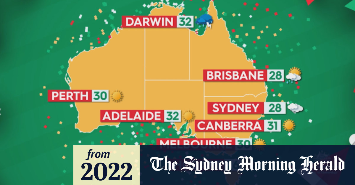 Video Christmas Day weather forecast looking 